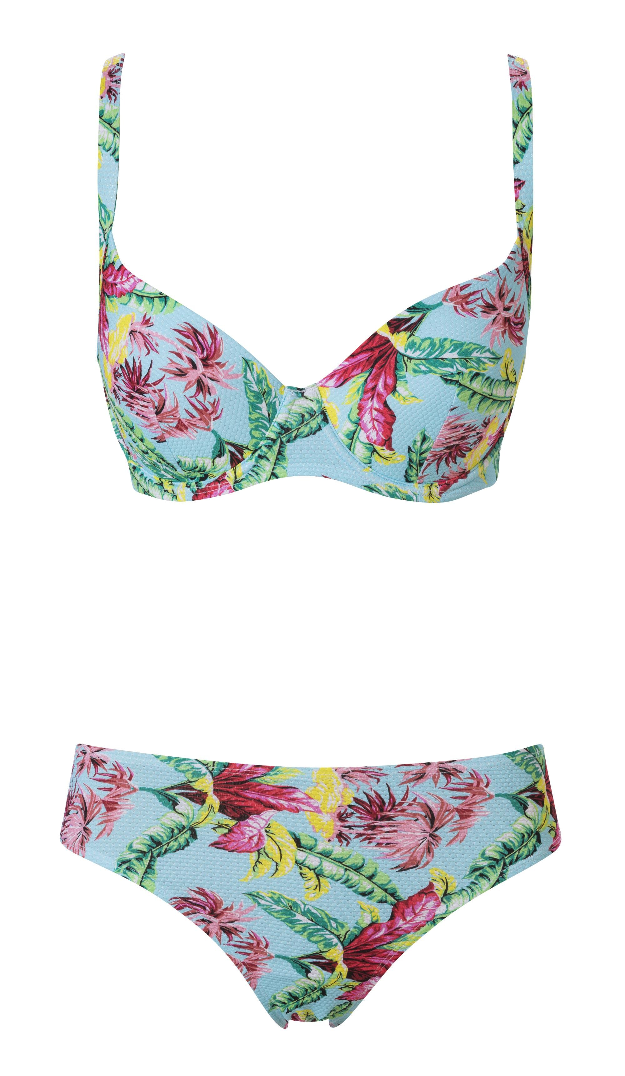 Bikini Bygel-Bh & Bikinitrosa Turkos